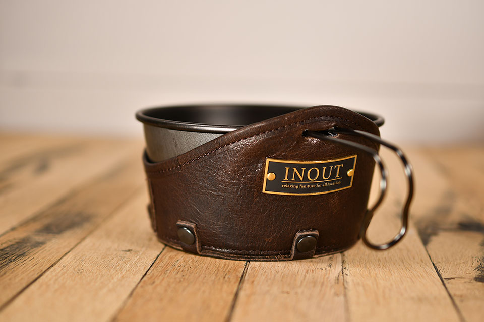 INOUT （イナウト） / Sierra cup leather vest